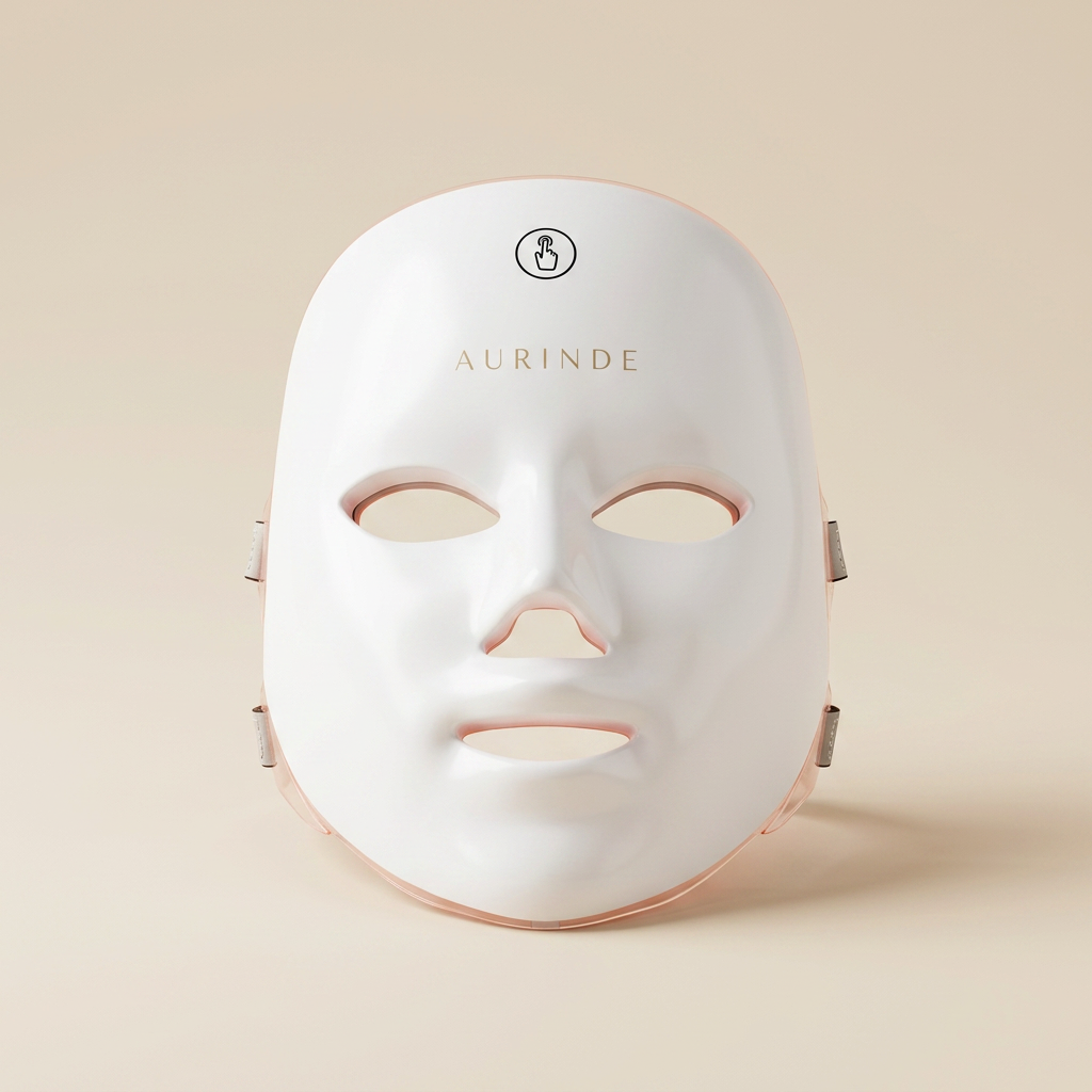 Masque LED Visage AURINDE — Éclat & confort, 10 min par soir